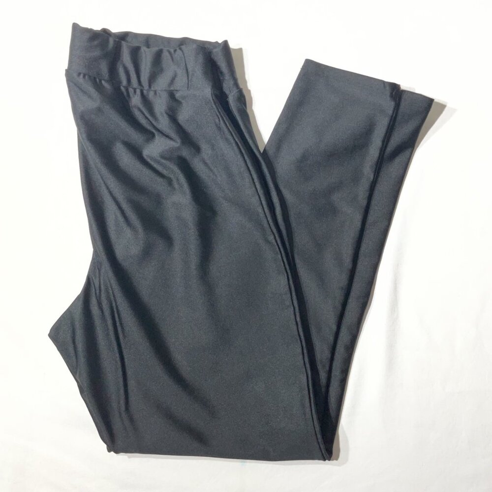 Torrid Black High-Waisted Elastic Waist Stretch Pants For Women size 1